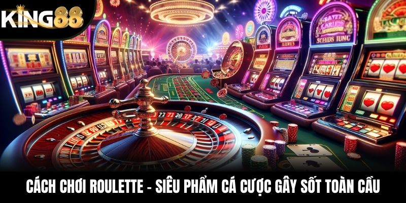 Cách Chơi Roulette – Siêu Phẩm Cá Cược Gây Sốt Toàn Cầu